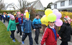 The Parents’ Association of St. John the Apostle, Knocknacarra National School organised a Mad Hatter Sponsored Walk which took place this week to help raise funds for musical instruments, sports equipment, and resources for the school.   <br />
<br />
