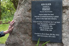 The 50th Digital Reunion plaque which was unveiled in the Quincentennial Park adjoining the Circle of Life Garden in Salthill last Sunday.