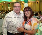 John Corbett and Mary Curran, Shantalla, at the West United FC 80th anniversary celebrations in the Galway Bay Hotel.