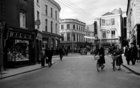 Galway city centre in the late 1940s or early 1950s when the bicycle was the favoured mode of transport.