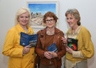 Tonita O'Dwyer, Cappagh Road, Catherine Nolan, Knocknacarra, and Anne Greene, Cookes Corner, at the opening of artist Geraldine Folan's exhibition, “A Year on the Prom”, at the Connacht Tribune Printworks Gallery in Market Street.