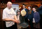 Pictured at the launch of Positive Mental Health Pancake Tuesday fundraiser were Joe Flaherty, Head Chef at Brasserie on the Corner, Eglinton Street, Violet Gavin, Chairperson and founder of Positive Mental Health, and Presentation Secondary School Transition Year students Enricka Poskaite, Malanie Griffin and Rachel Burke.<br />
Positive Mental Health Pancake Tuesday event launch took place earlier in the week in the delightful Brasserie on the Corner, Eglinton Street.<br />
Event launch was attended by Charity Chairperson, Violet Gavin, a retired career guidance teacher, who set up Positive Mental Health (PMH) in 2005, Seamus McGuinness, transition year co-ordinator at the Presentation Secondary School in Galway City, Transition year students from the Presentation Secondary School, Management & Staff from The Brasserie and volunteers and friends of Positive Mental Health. <br />
Positive Mental Health was set up to turn the tide of negativity surrounding mental illness & replace it with positive attitudes. Positive Mental Health has been delivering a programme of positive mental and emotional health to transition year students in secondary schools in Galway City & County for the past ten and a half years. <br />
Fundraising is vital to the continuation of this programme, so we would warmly invite you to support Galway charity, Positive Mental Health on Shrove Tuesday 9th of February from 11am to 2pm at the atmospheric Brasserie on the Corner, Eglinton Street, for some delicious pancakes in a mouthwatering selection of various toppings". <br />
