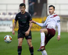 Galway United v Wexford FC SSE Airtricity League game at Eamonn Deacy Park.<br />
Ga;way Uinted's Marc Ludden