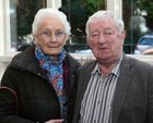 Ann Naughton and John Heffernan at the Bushypark Senior Citizens Christmas dinner party at the Westwood House Hotel.
