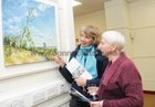 Rosarie Barrett, Kingston and Margaret Hogan, Spanish Arch  at the opening of the Eadain Madigan Art Exhibition at the Kenny Art Gallery,  Liosban Retail Park , Tuam Road. 