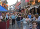 A Packed Quay St during the fine  weather 