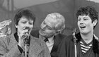 Gay Byrne at the Galway Shopping Centre on 15 March 1989.