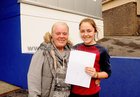 <br />
Shannon Redmond, Ballybane, with her mother Martina, after she received her Leaving Cert Results at the Galway Community College, Moneenageisha, 