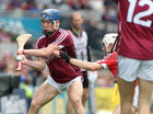 Galway v Cork All-Ireland Minor Hurling Championship final at Croke Park.<br />
Galway's Donal Mannion