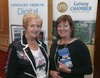 Nollaig Kelly, Salthill, and Breda Fox, Local Enterprise, Galway, at the ‘Getting Your Brand To Work’ marketing seminar at the Ardilaun Hotel.