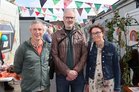 Shane O'Connell, Sean Harnett and Lindsay Myers at Cuan na Gaillimhe CNS-A Steiner Education School, An Cimín Mór, Cappagh Road, Knocknacarra, 10th anniversary celebration.