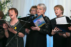 To mark the foundation of Something to Sing About - a Global Choir of cancer survivors, a celebration concert was held in the Salthill Hotel. A line up of artists gave their time and talents free of charge for the night. All proceeds from the concert will go to the Galway Hospice.<br />
Something to Sing About was set up in Galway by Prof Paul Donnellan, Consultant Oncologist. The choir is open to all cancer survivors and also people who are currently going through cancer. There is no age limit.   The main objective for which STSA was set up is to benefit the community by the provision of support for patients and survivors of cancer through a shared musical activity and counselling, music therapy, health talks and workshops.<br />
<br />
Members of the Something to Sing About Choir are pictured performing at the Concert