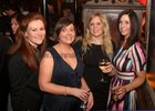 Liadhan Keady, Roscam, Claire Nolan, Ballybrit, Nicola Wilkin, Oranmore and Mary Smyth, Gentian Hill, at the opening of the Balcony Restaurant at Tom Sheridans, Knocknacarra.