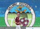 NUI Galway v Renmore B Joe Ryan Cup final at Eamonn Deacy Park.<br />
Aaron McGinty after scoring Renmore AFC’s first goal