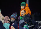 Connacht supporters at the Guinness PRO12 game against Munster at the Sportsground.<br />
