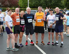 Representing UBFit, Galway, at the Galway Clinic Streets of Galway 8k Road Race last Saturday were, from left: Brid Lynch, Pete Ashton, Paula McGinley, Jim Molloy, John Carey, Tina McDonagh and Eoin O'Donnellan.,