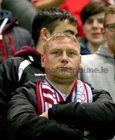 Galway United v Longford Town SSE Eirtricity Premier League game at Eamonn Deacy Park.<br />
Galway supporters