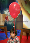 Rafa Rizan (3) during the opening of Baboro International Arts Festival for Children at NUI Galway.