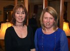 Annette Wrafter, Roscahill, and Mary Grealish, Woodquay, at St. Joseph's College "The Bish" Rowing Club's celebration dinner at the Ardilaun Hotel.