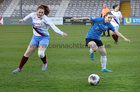 Mervue United v Athenry FC Galway Football Association Women's Premier Cup Final at Eamonn Deacy Park.<br />
Elisha Bohan, Mervue United and Kate Snowdon, Athenry FC<br />
