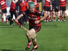  Cappataggle's, Gary Lohan,<br />
 during the County Minor(B) Hurling Championship Final at Athenry.<br />

