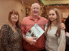 Jennifer Fahy Ainsworth and her father Martin Fahy and Jennifer's daughter Ailbhe, Shantalla, at the launch of The Story of Shantalla - in the words of it's people, in the Clybaun Hotel, Knocknacarra. The 404 page book was compiled by Tom Nally with the help of local residents. 