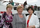 Bernie McGinley, Ann Forde and Anna O'Halloran were at at the launch of the 2012 Galway Regatta on the Corrib Princess.