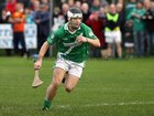 <br />
Moycullen's, Christopher Hurney,<br />
during the Connacht Intermediate Club Hurling Championship Final at Athleague.