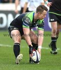 Connacht v Zebre European Rugby Champions Cup Round 5 game at the Sportsground.<br />
Matt Healy scores Connacht's first try