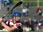   Rahoon-Salthill's, Conor O'Shea,<br />
 during the County Minor(B) Hurling Championship Final at Athenry.<br />
