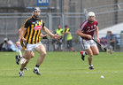 Galway v Kilkenny Leinster Senior Hurling Championship final replay at Semple Stadium, Thurles.<br />
Galway's Joe Canning and Kilkenny's Conor Fogarty and Cillian Buckley