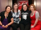 Joanne Kelly (Wendy Jo), Helen O'Donoghue (Rusty), and committee members Karen Gale and Teresa Kennedy at a reception at the Lough Rea Hotel where detials of St. Brendan's Choral & Dramatic Society's production of the musical Footloose were announced. The show will run at the Temperance Hall Loughrea from November 27 to December 3.