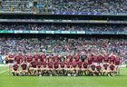Galway v Waterford All-Ireland Senior Hurling Championship final at Croke Park.<br />
The Galway panel before the start of the 2017 All-Ireland senior hurling final against Waterford at Croke Park