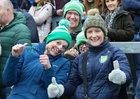 Dunmore MacHales supporters at the Connacht GAA Club Intermediate Football Final in Kiltoom.<br />
