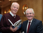 Paul McGinley with Gearóid Ó Tuathaigh, Professor Emeritus in History and former Dean of Arts and Vice-President of NUI Galway, who launched Paul's book, Salthill - A History, Part 1, at the Galway Bay Hotel.