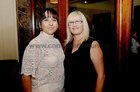 <br />
Edel Dunican, Turloughmore and Carmel Ralph, Mervue, at a Night for Alex, in the Clayton Hotel. 
