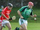 Liam Mellows v Carnmore Cooper Senior Hurling Championship game at Athenry.<br />
John Lee, Liam Mellows, and Cathal Hynes, Carnmore. 