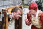Lots of fun as visitors tried out a pillory for size during Culture and Heritage Day at St Nicholas’ Collegiate Church last weekend. <br />
<br />

