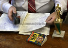 Jarlath McDonagh in his office at his home near Turloughmore.<br />
- Photograph for story on phoning 1,000 people.