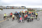 The group who took part in the Community Cycle for the Salthill Cycleway and Barna Greenway pictured at the start of the event at Claddagh last Sunday. The event, which was assisted by Gardai, was organised by Galway Urban Greenway Alliance, GUGA. The number of people taking part in the cycle was limited due to Covid restrictions.