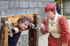 Lots of fun as visitors tried out a pillory for size during Culture and Heritage Day at St Nicholas’ Collegiate Church last weekend. <br />
<br />
