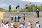Naomh Mhuire spectators during the LGFA Junior Club Championship final against v Eoghan Rua at Markievicz Park, Sligo, at the weekend.