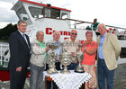 Cllr Frank Fahy and sponsors Dominick O'Halloran, Mike Corbett, Sean Colleran and his daughter Liz, and Alan Maxwell were at at the launch of the 2012 Galway Regatta on the Corrib Princess.