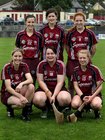<br />
Galway Senior Camogie players,<br />
 Standing, (from left),<br />
 Emer Haverty, Ann Marie Starr, Martina Conroy.<br />
<br />
 Front,(from left),<br />
 Brenda Hanney, Helen Campbell, Julie Brien. (all from Killimor)