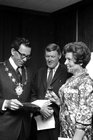 At a reception to announce the launch of the Claddagh Festival in July 1971