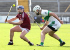Castlegar v Clarenbridge Senior Hurling Championship at Kenny Park, Athenry.<br />
Mark Kennedy, Clarenbridge and Cathal Ryan, Castlegar 
