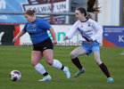 Mervue United v Athenry FC Galway Football Association Women's Premier Cup Final at Eamonn Deacy Park.<br />
Leah Crotty , Athenry FC and Emma Burke, Mervue United<br />
