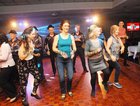 <br />
taking part in Strickley Come Dancing in aid of Ballinderreen National School in the Clayton Hotel. 