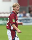 Galway United v Shamrock Rovers Airtricity Premier Division game at Terryland Park.<br />
Galway United's Mikey Gilmore