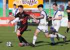 Craughwell United v Corofin United Championship Cup Final at Eamonn Deacy Park.<br />
Barry O'Donovan, Corofin United and Darragh O'Connor, Craughwell United<br />
<br />
